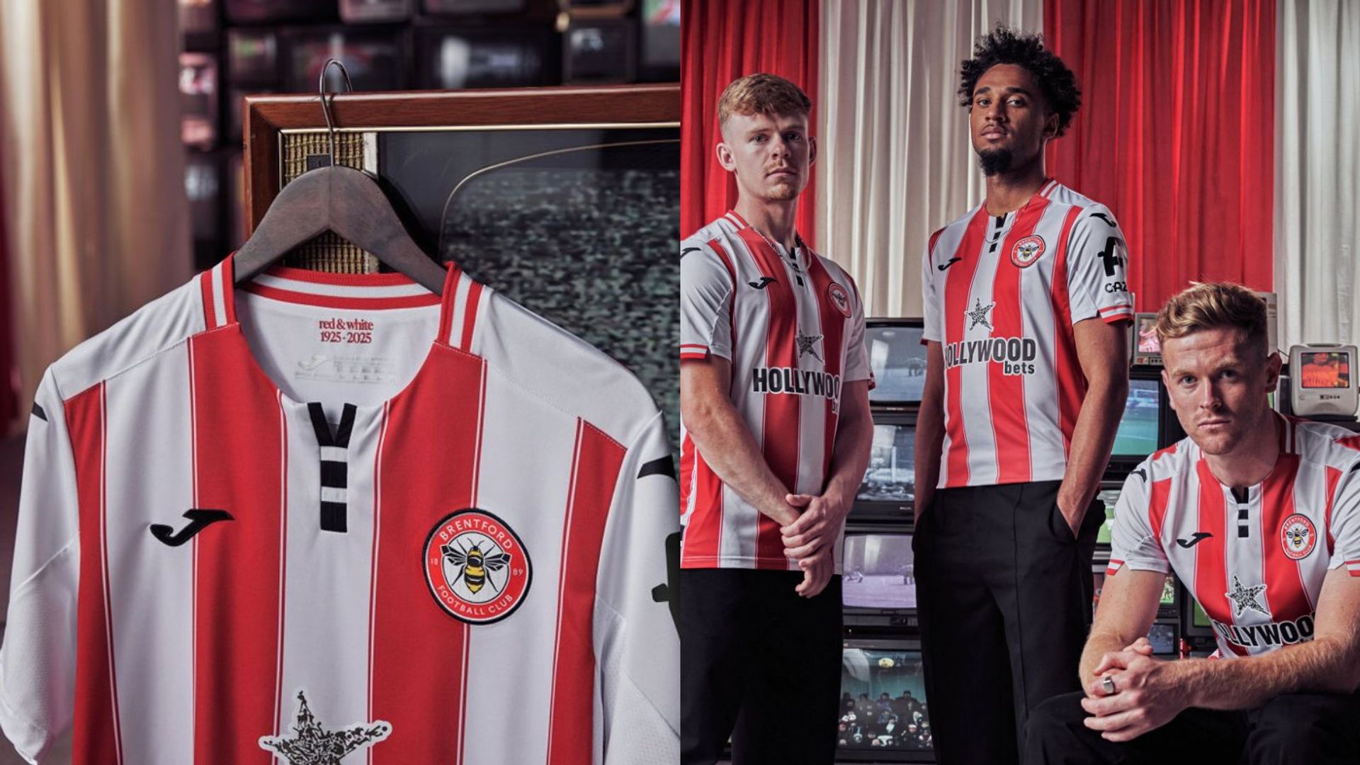 Brentford home shirt