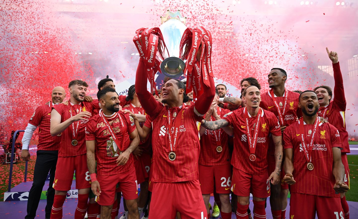 Liverpool trophy lift 2425
