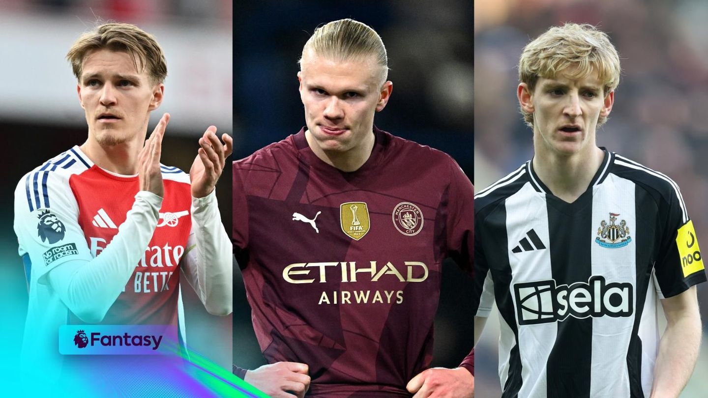 Odegaard, Haaland, Gordon