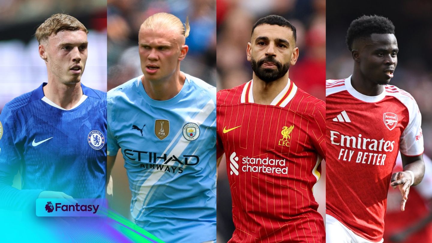 Palmer, Haaland, Salah, Saka