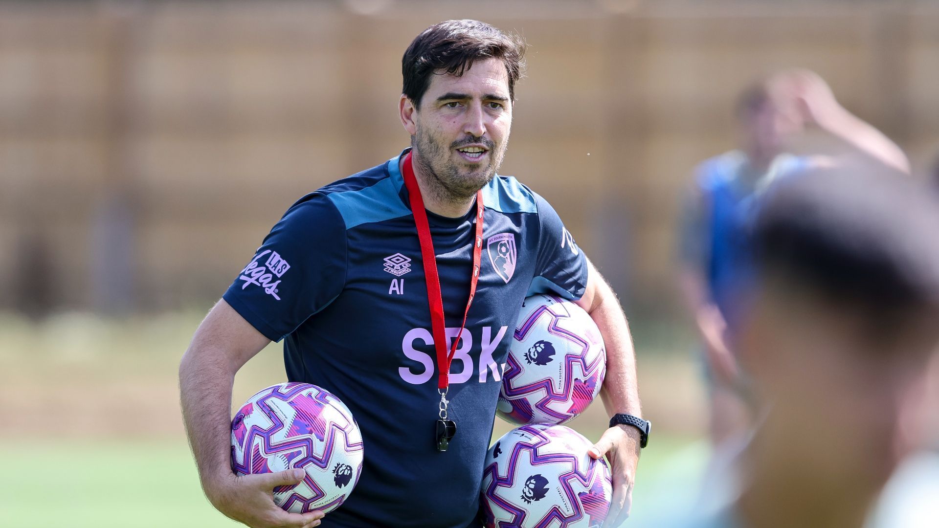 andoni iraola in training
