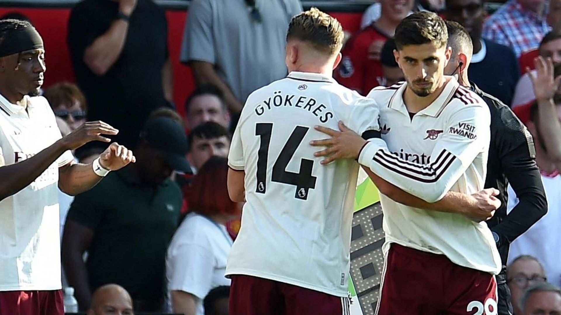 Viktor Gyokeres and Kai Havertz