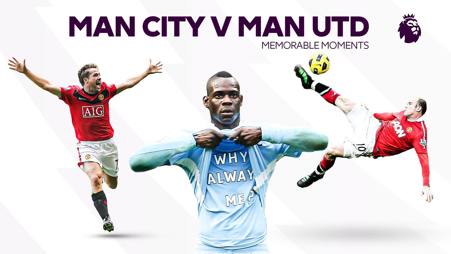 Man City v Man Utd memorable moments