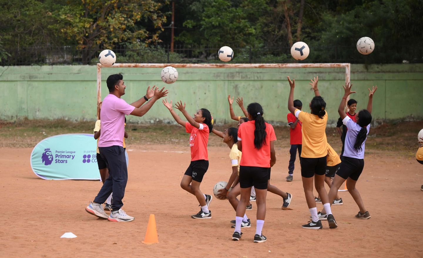 Premier League community football session in Bhubaneswar 2024