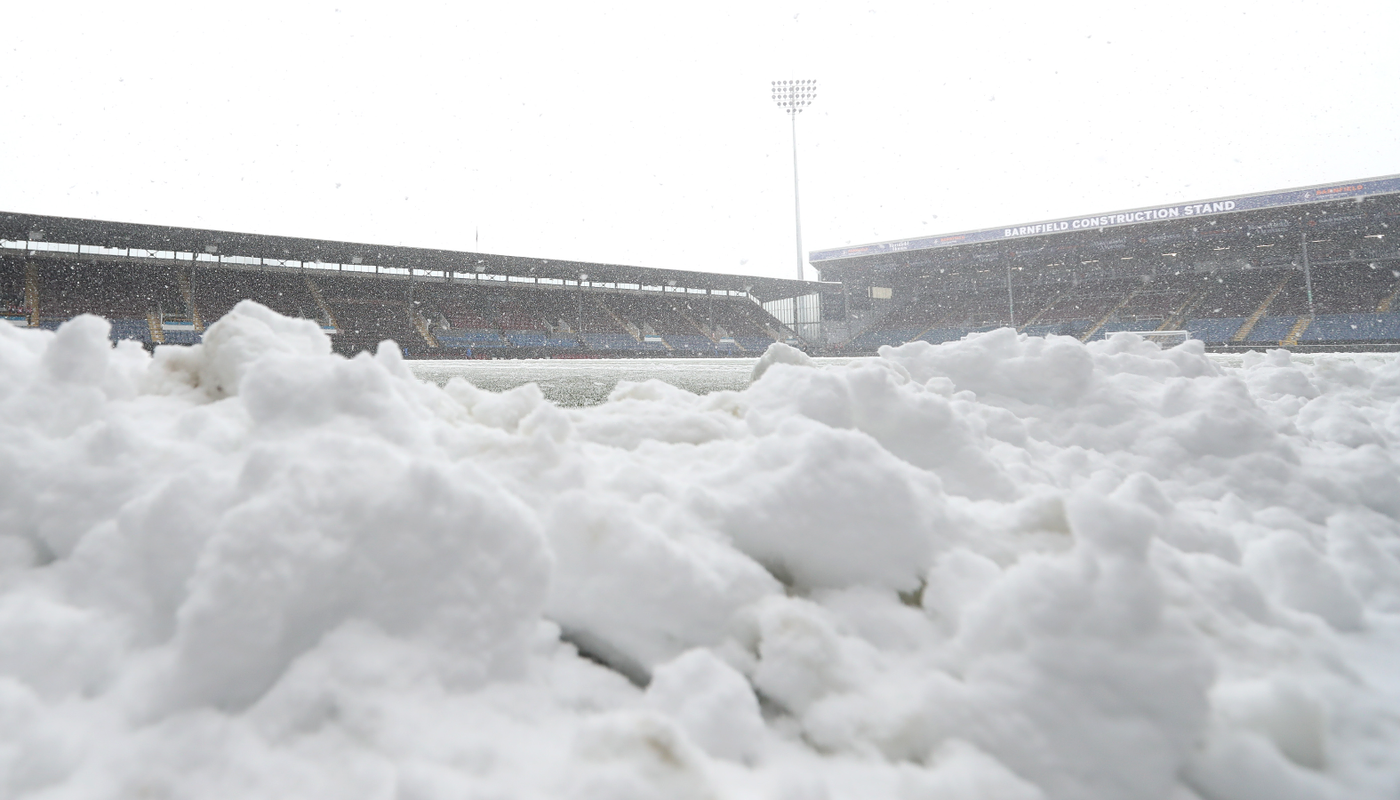 Match postponed snow