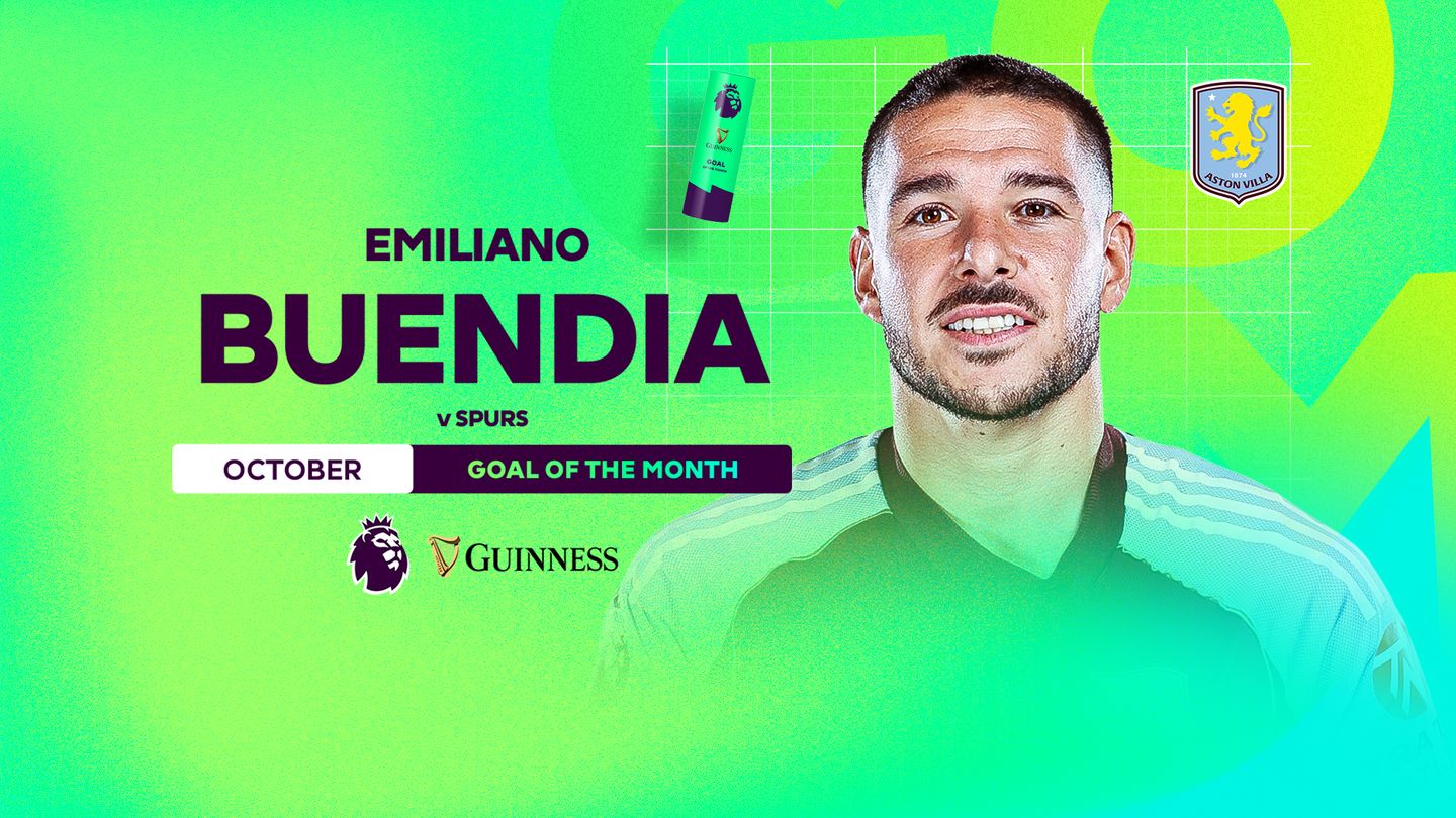 Buendia, October 2025 Guinness Goal of the Month
