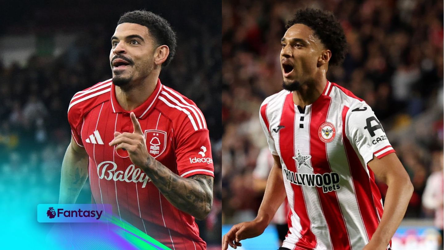 An image of Morgan Gibbs-White and Kevin Schade, who are both in the Scout Selection for Gameweek 13 of Fantasy Premier League