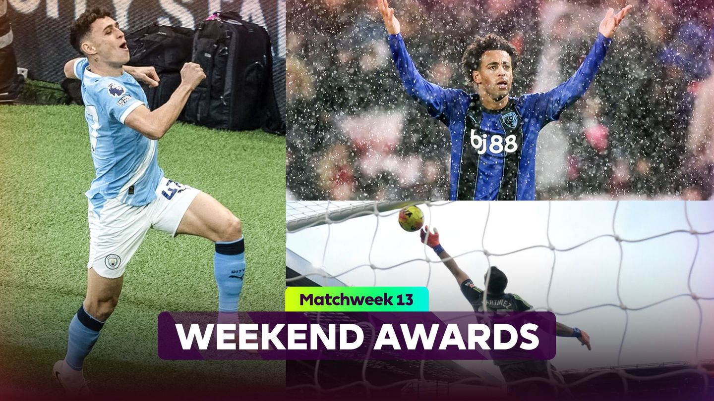 Lead image for Matchweek 13 weekend awards