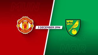 Manchester United - Norwich City, 3 déc. 1994 Manchester United - Norwich City, 3 déc. 1994