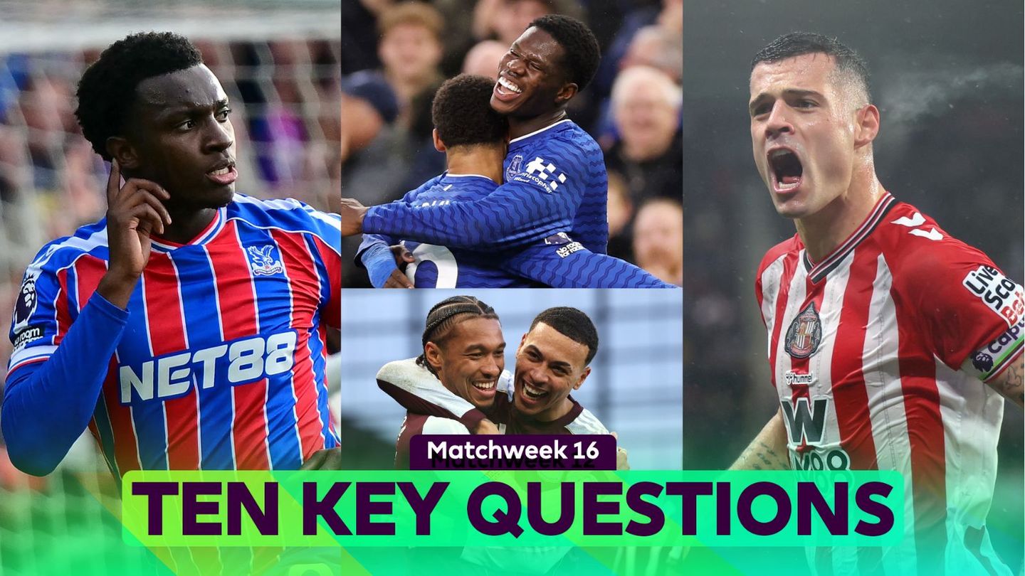 Image showing Nketiah, Barry, Kamara and Rogers celebrtaing, Xhaka animated