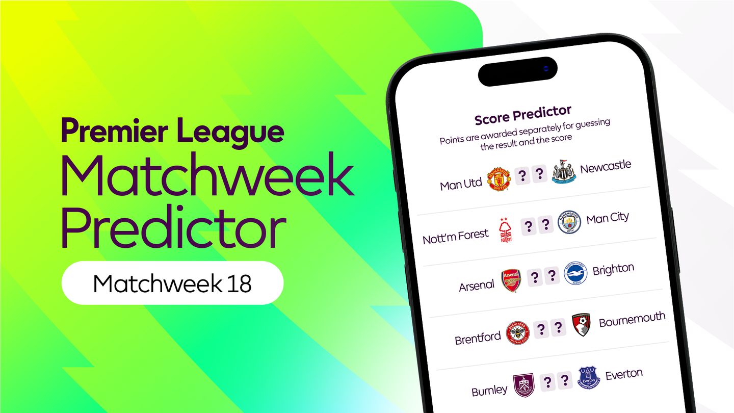 PL-Matchweek-Predictor-MW18