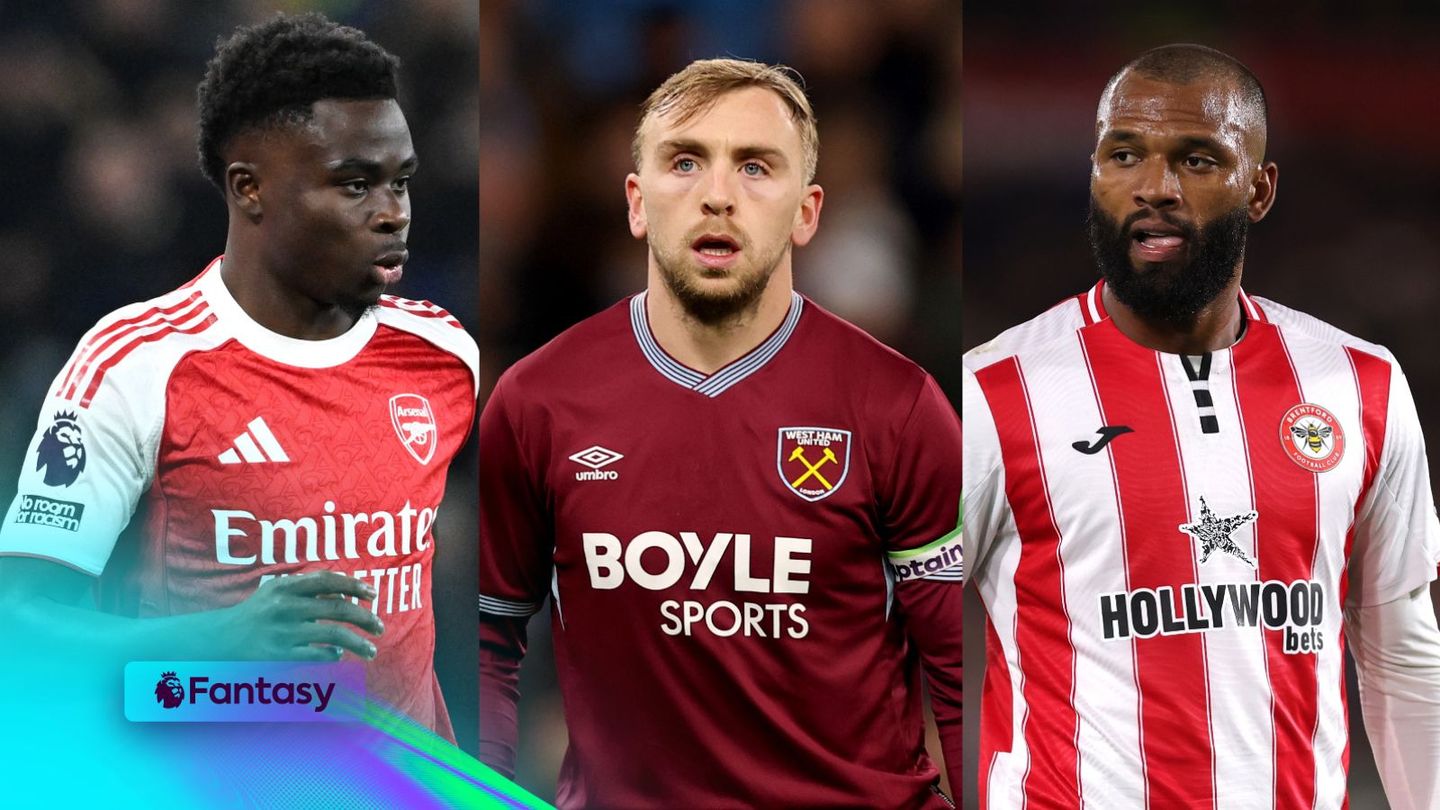 FPL composite of Saka, Bowen and Igor Thiago