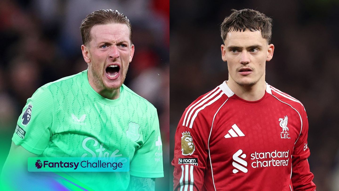 An FPL Challenge composite of Pickford and Wirtz