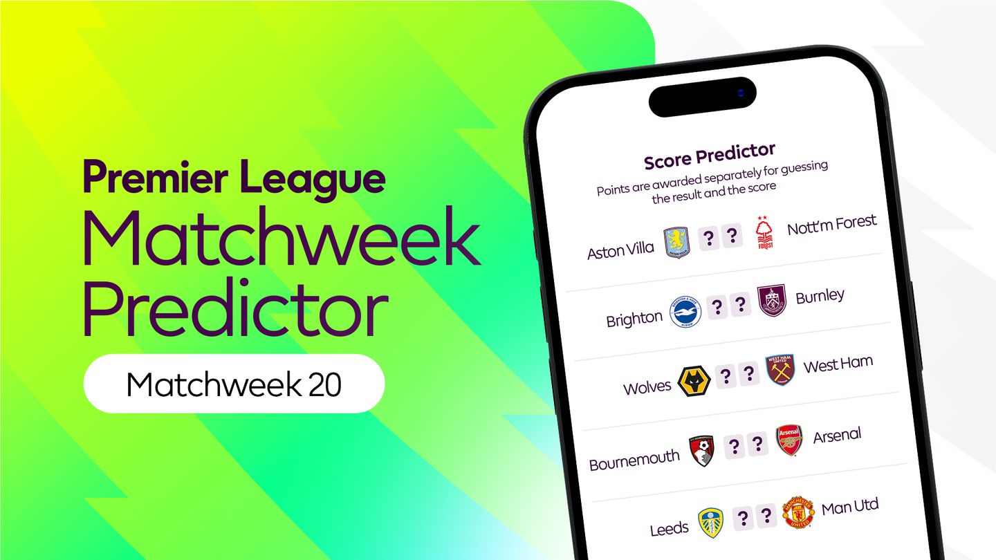 PL-Matchweek-Predictor-MW20