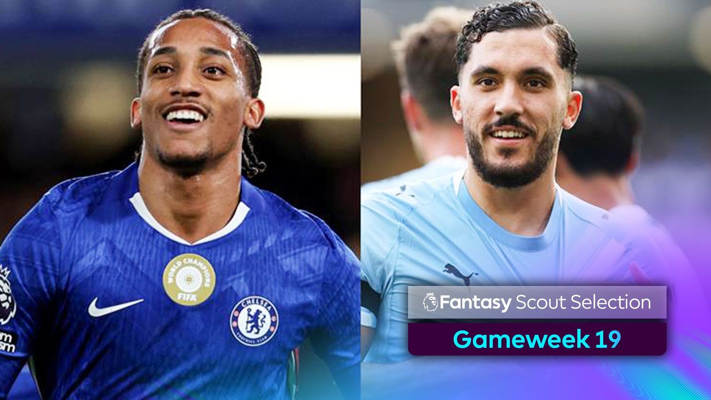 An image of Joao Pedro and Rayan Cherki for FPL Gameweek 19 Scout Selection