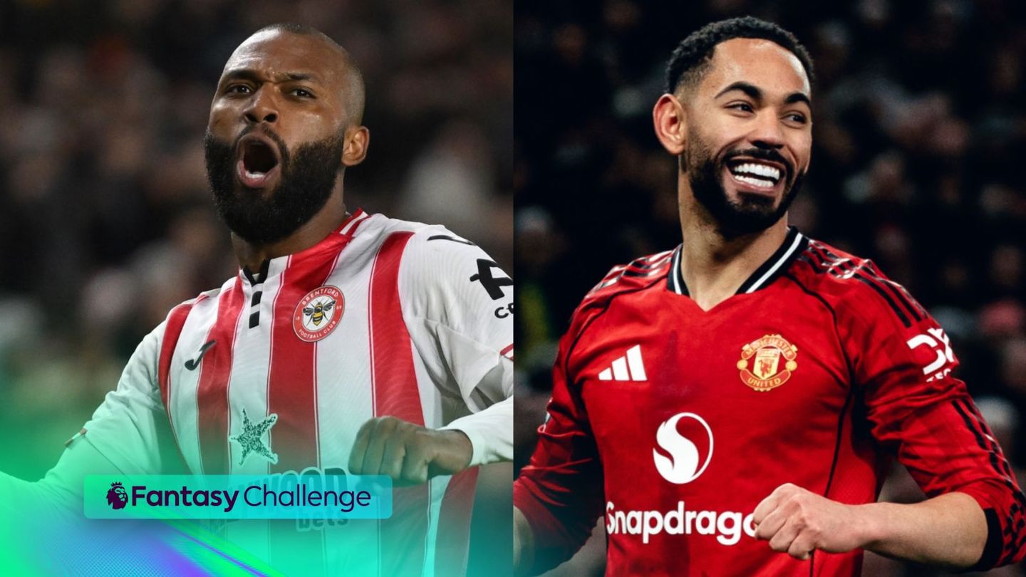 An image of Igor Thiago and Matheus Cunha for FPL Challenge Gameweek 19