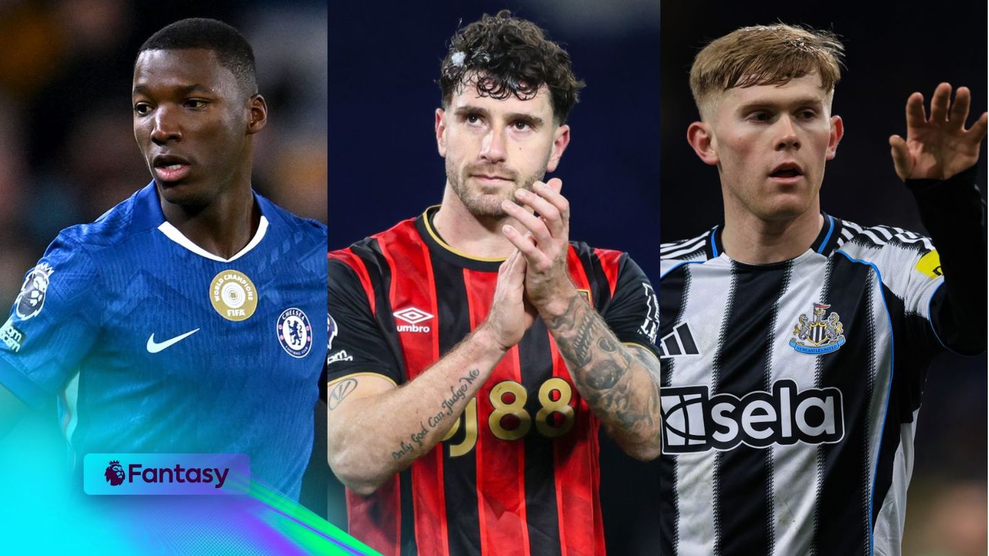 An image of Moises Caicedo, Marcos Senesi and Lewis Hall for FPL