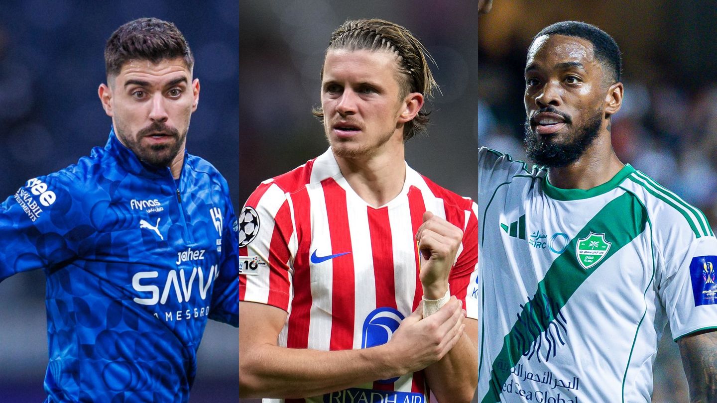 Composite of Neves (left), Gallagher (middle) and Toney (right)