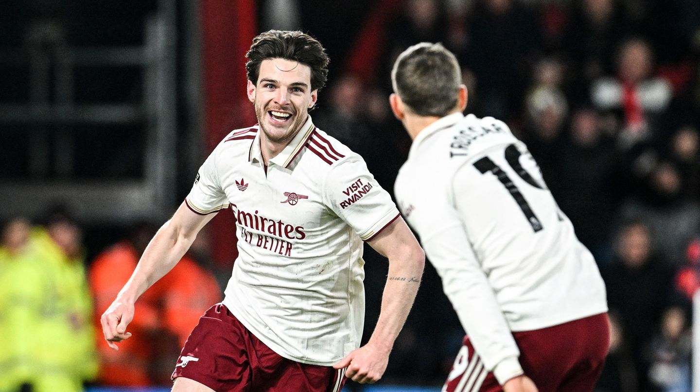 Declan Rice and Leandro Trossard