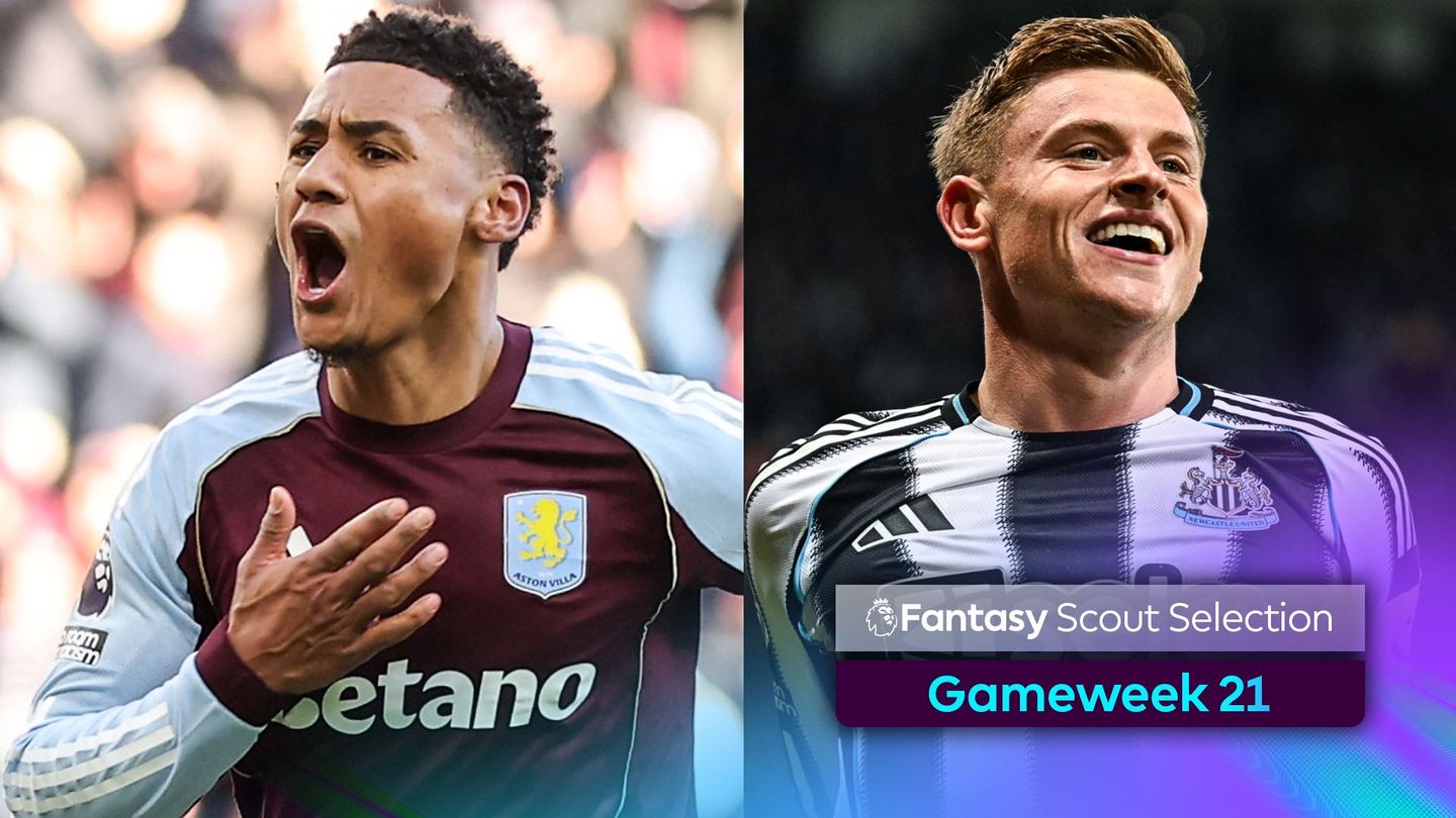 An image of Ollie Watkins and Harvey Barnes for FPL Gameweek 21 Scout Selection
