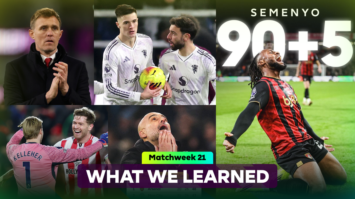 Fletcher, Sesko and Fernandes, Brentford, Guardiola, Semenyo - What we learned (1)
