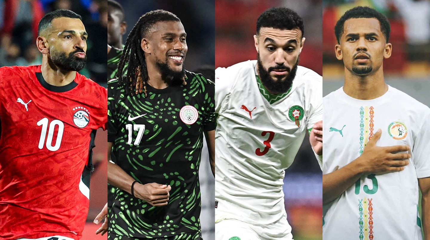 Image of Salah, Iwobi, Mazraoui, Ndiaye