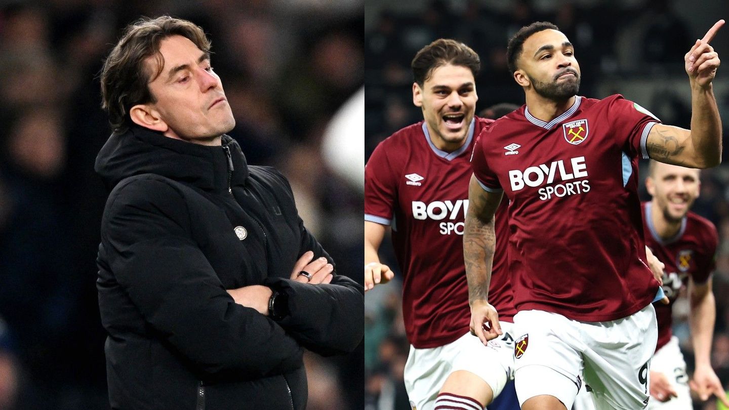 A composite image of Thomas Frank and Callum Wilson