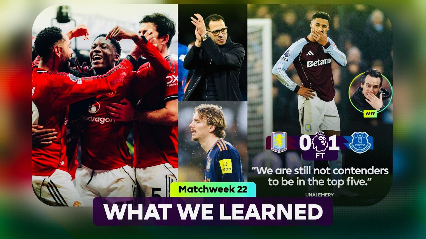 Man Utd celebrate, Liam Rosenior, Unai Emery, Elanga - What we learned