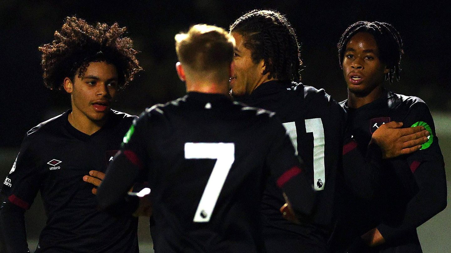 West Ham players in the National League Cup