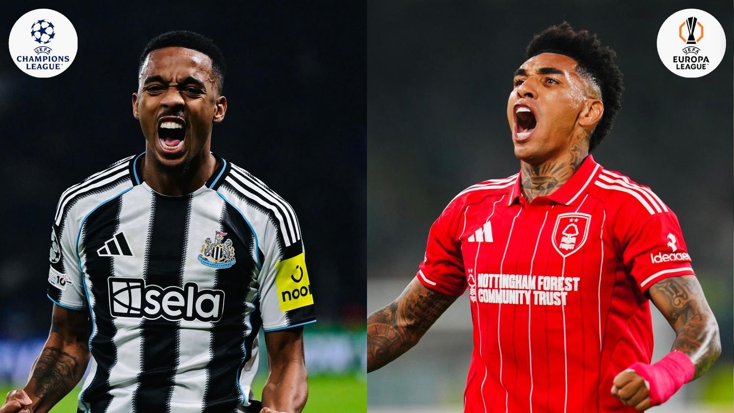 igor jesus (nottingham forest) and joe willock (Newcastle)