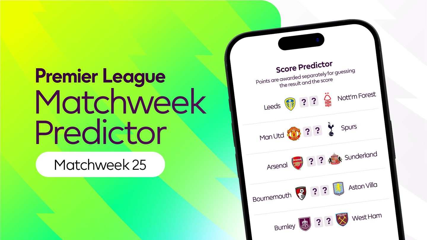PL-Matchweek-Predictor-MW25