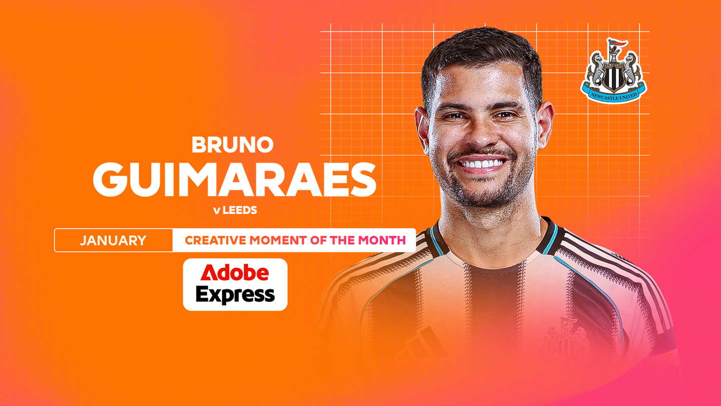 PL-MONTHLY-AWARD-WINNERS-Creative Moment of the Month winner January 2026 Bruno Guimaraes