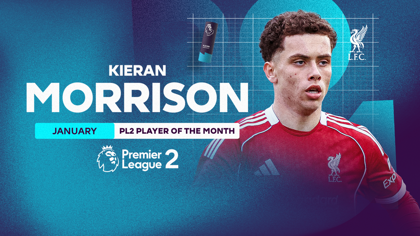 Kieran Morrison PL2 Player of the Month