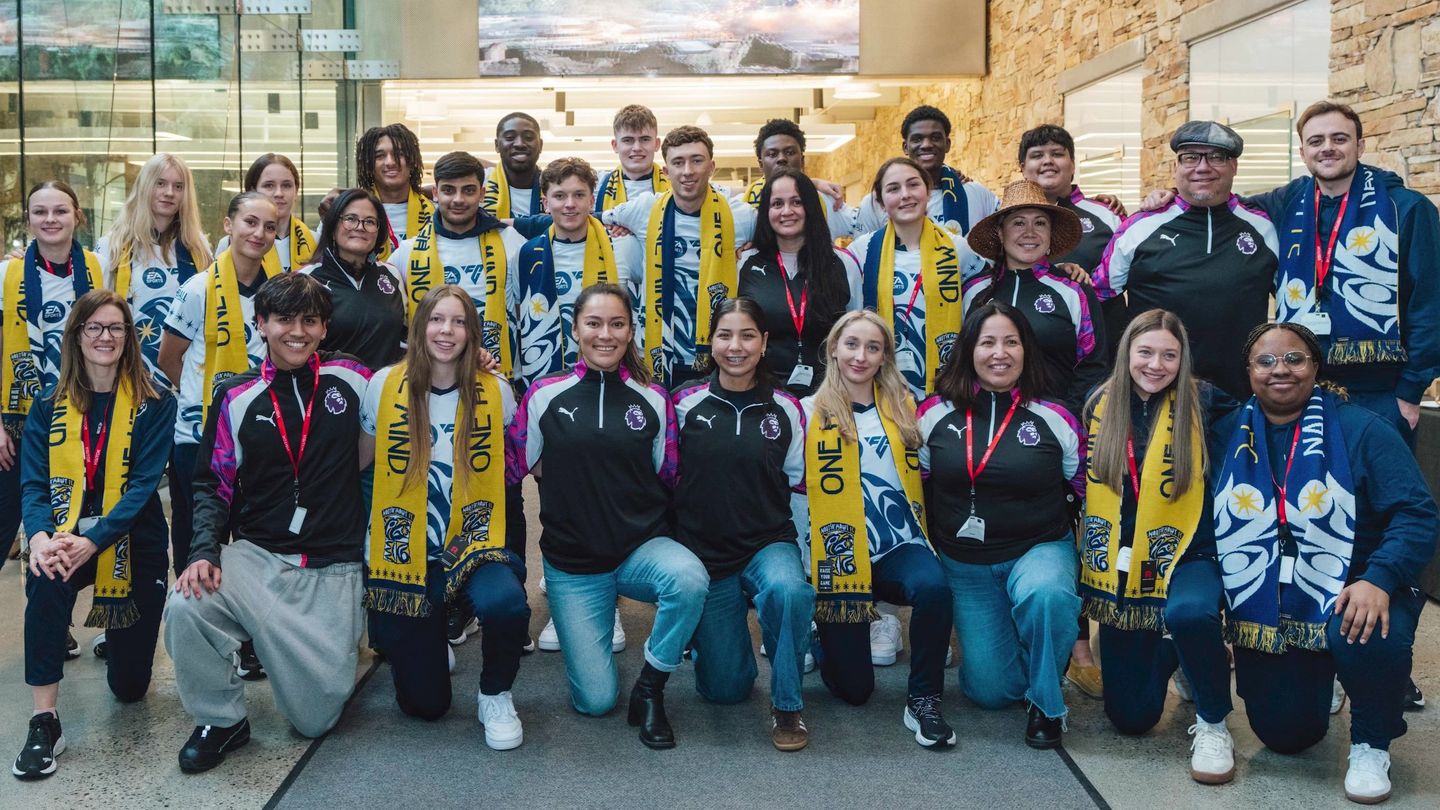 Academy players explore opportunities in gaming and technology during Premier League Futures visit to EA HQ