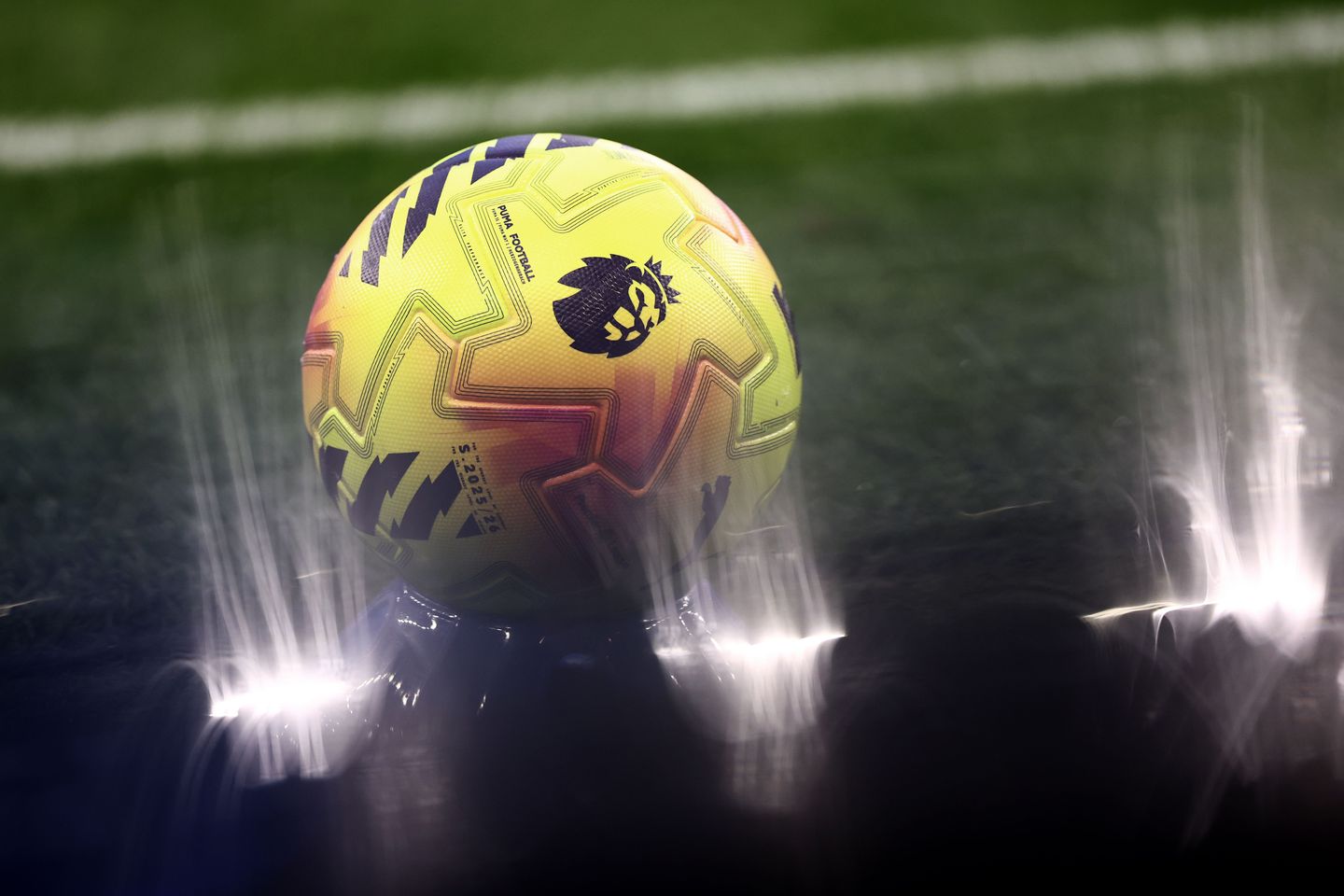 A general view of the PUMA Barclays Premier League match ball