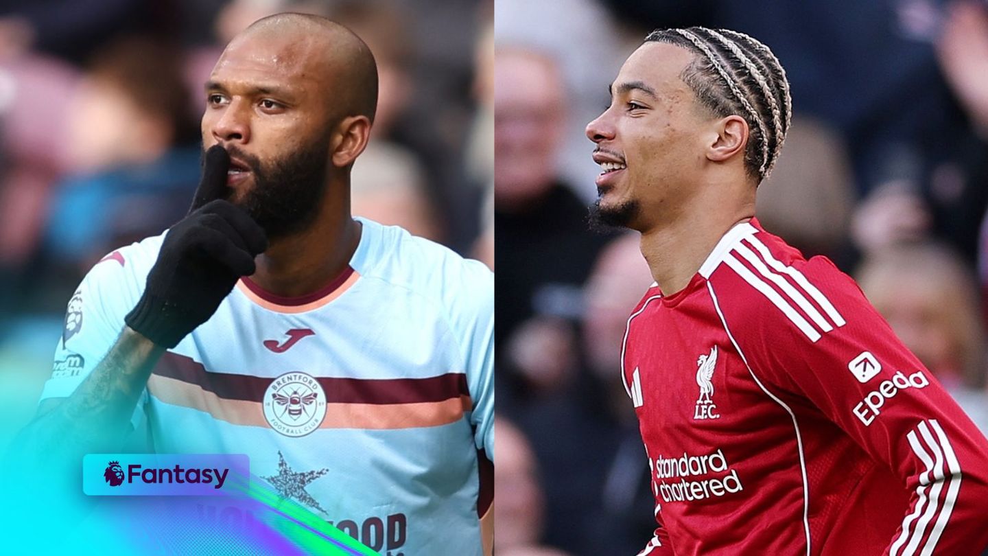 An image of Igor Thiago and Hugo Ekitike for FPL