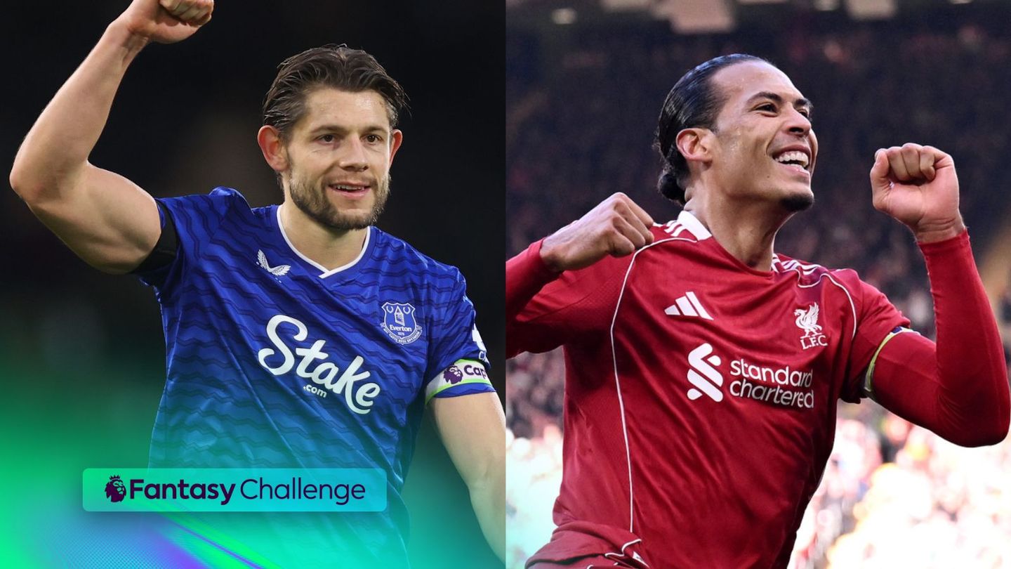 An image of James Tarkowski and Virgil van Dijk for FPL Challenge Gameweek 29 expert's line-up
