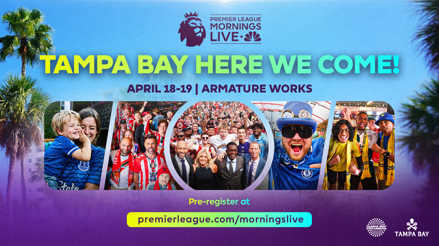 Tampa Bay Premier League Mornings Live promo 16x9