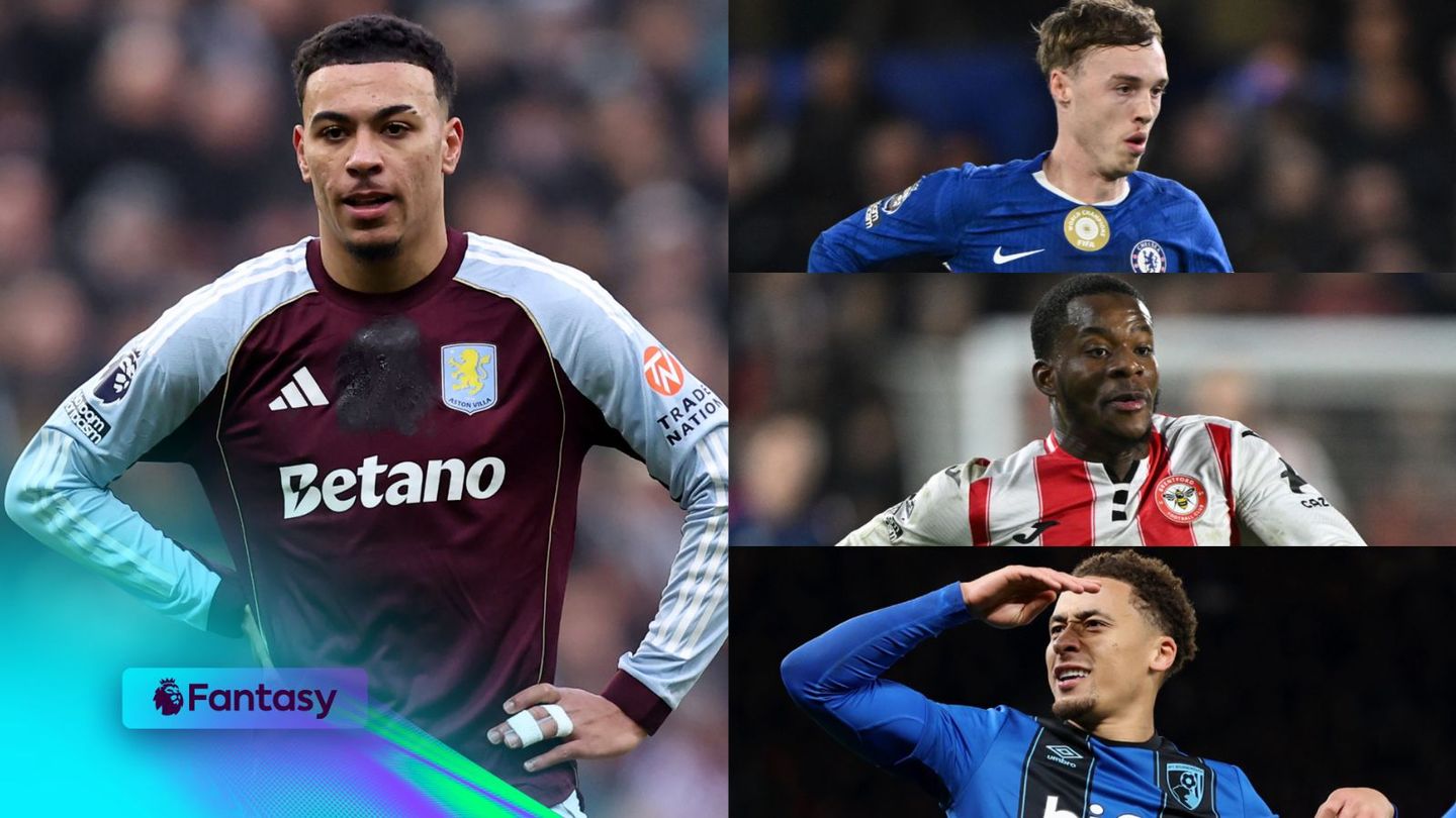 An image of Morgan Rogers, Cole Palmer, Dango Ouattara and Marcus Tavernier for FPL