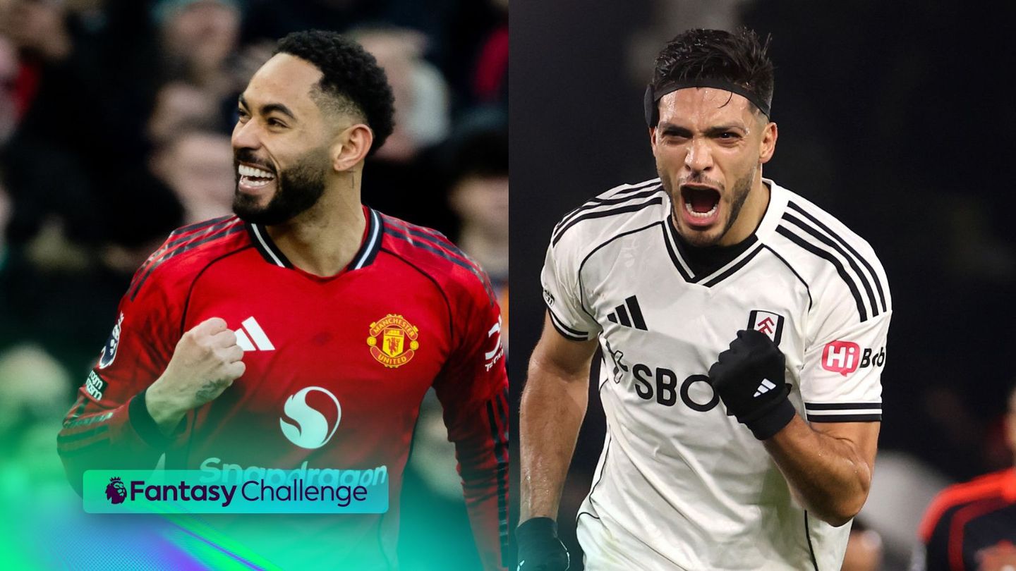 An image of Matheus Cunha and Raul Jimenez for FPL Challenge