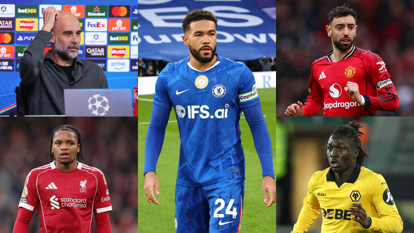 The briefing_ Pep, James, Bruno, Rio, Mane