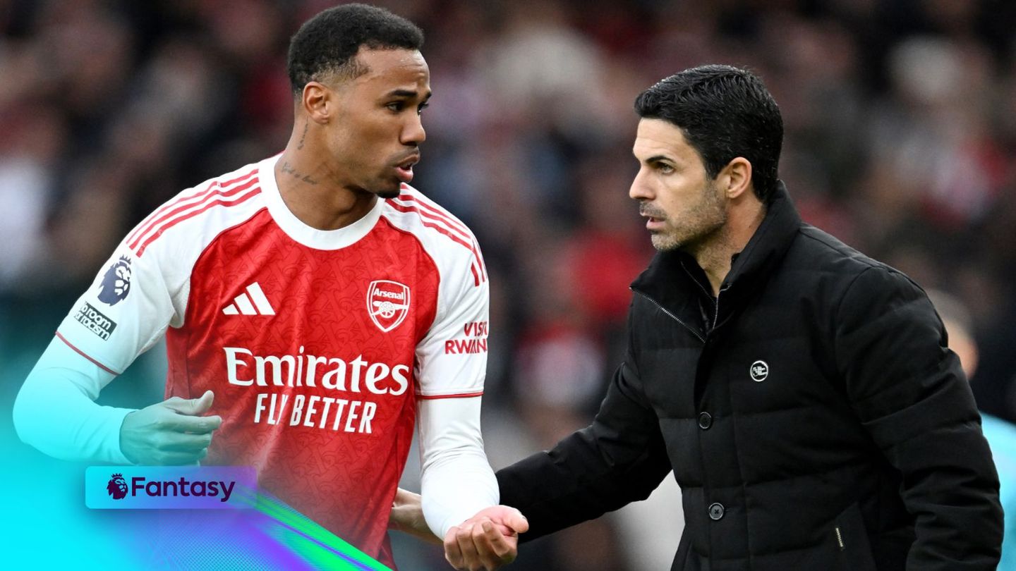 An image of Gabriel and Mikel Arteta for FPL