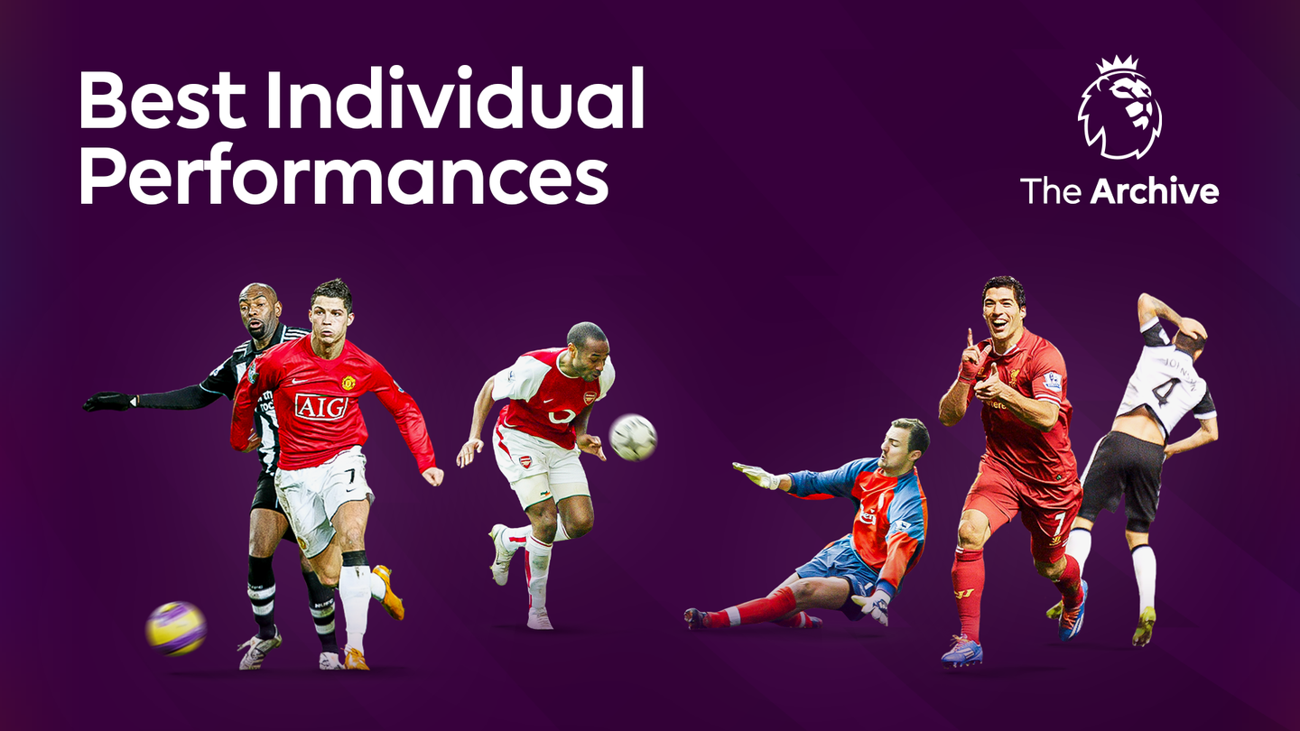 Graphic saying Best individual performances: The Archive