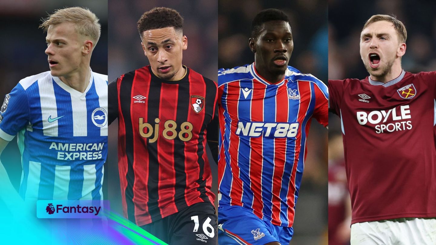 An image of Jan Paul van Hecke, Marcus Tavernier, Ismaila Sarr and Jarrod Bowen for FPL