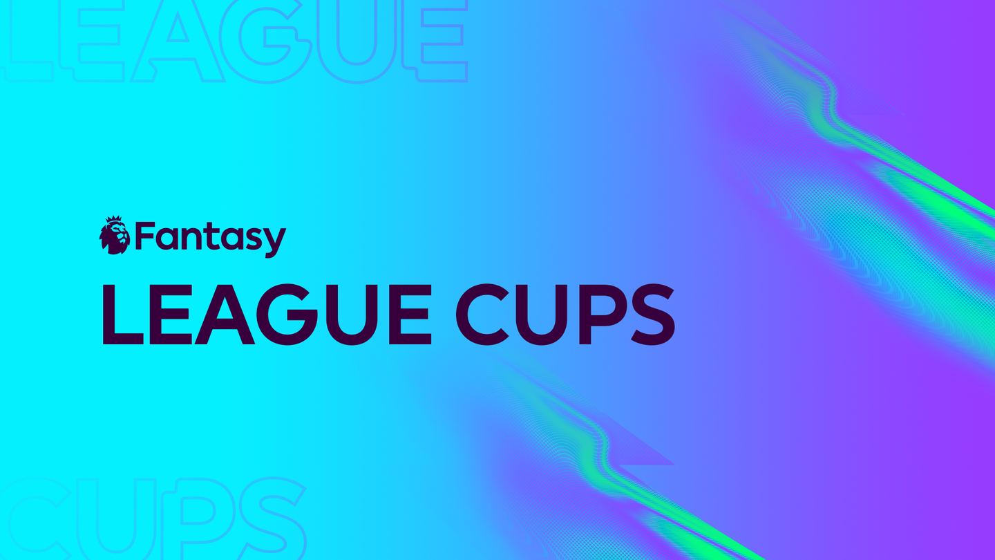 Graphic saying Fantasy League Cups