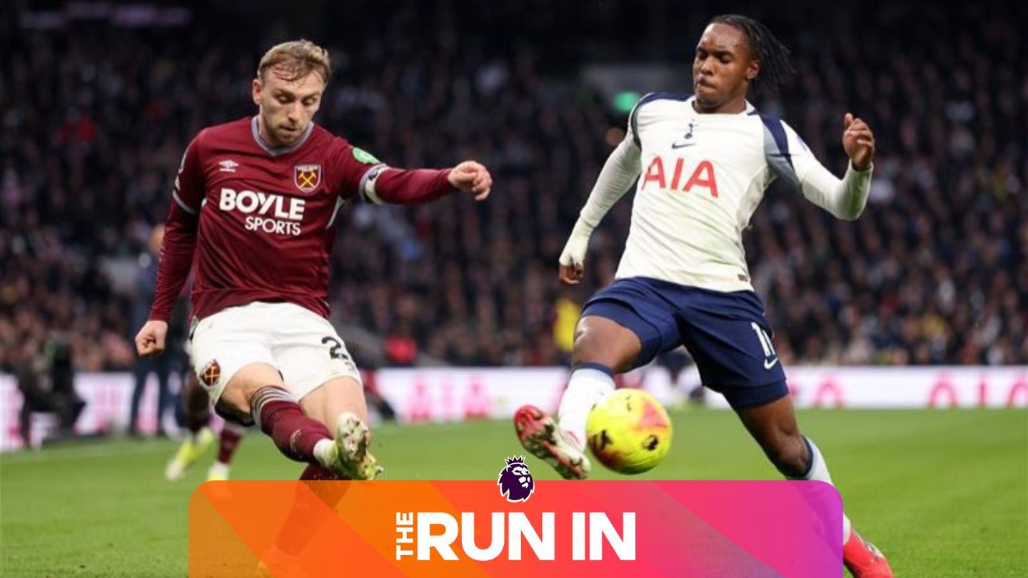 An image of a West Ham and Tottenham Hotspur player