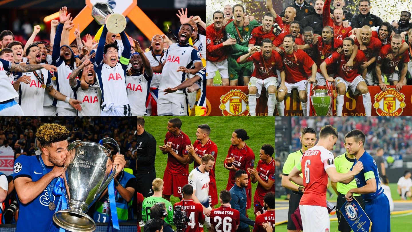 All-English european ties