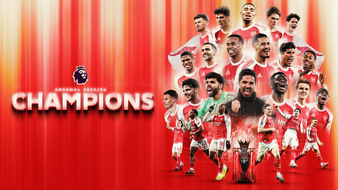 Champions! Arsenal end 22-year wait for Premier League title