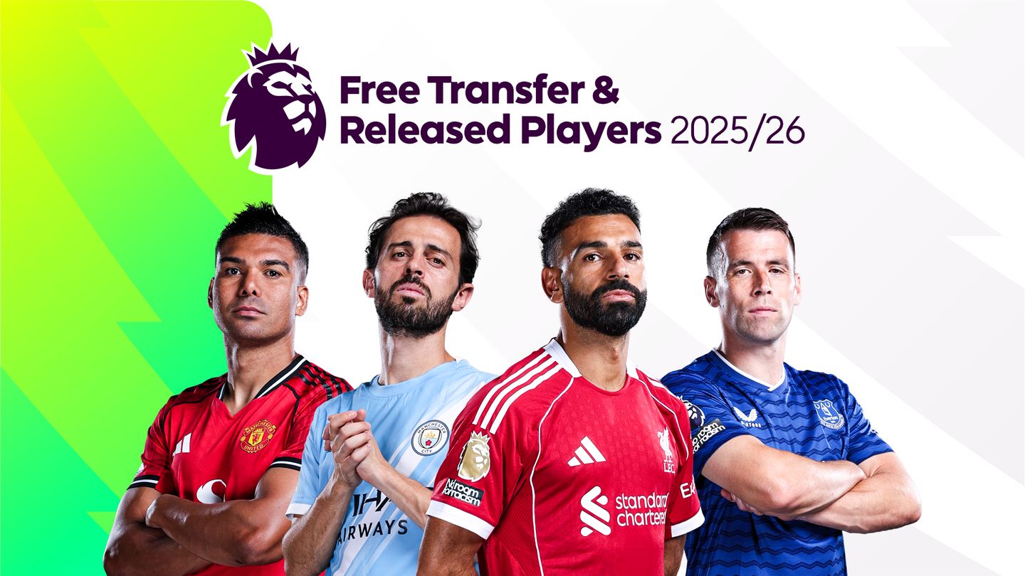 Graphic showing Casemiro, Bernardo Silva, Mohamed Salah and Seamus Coleman
