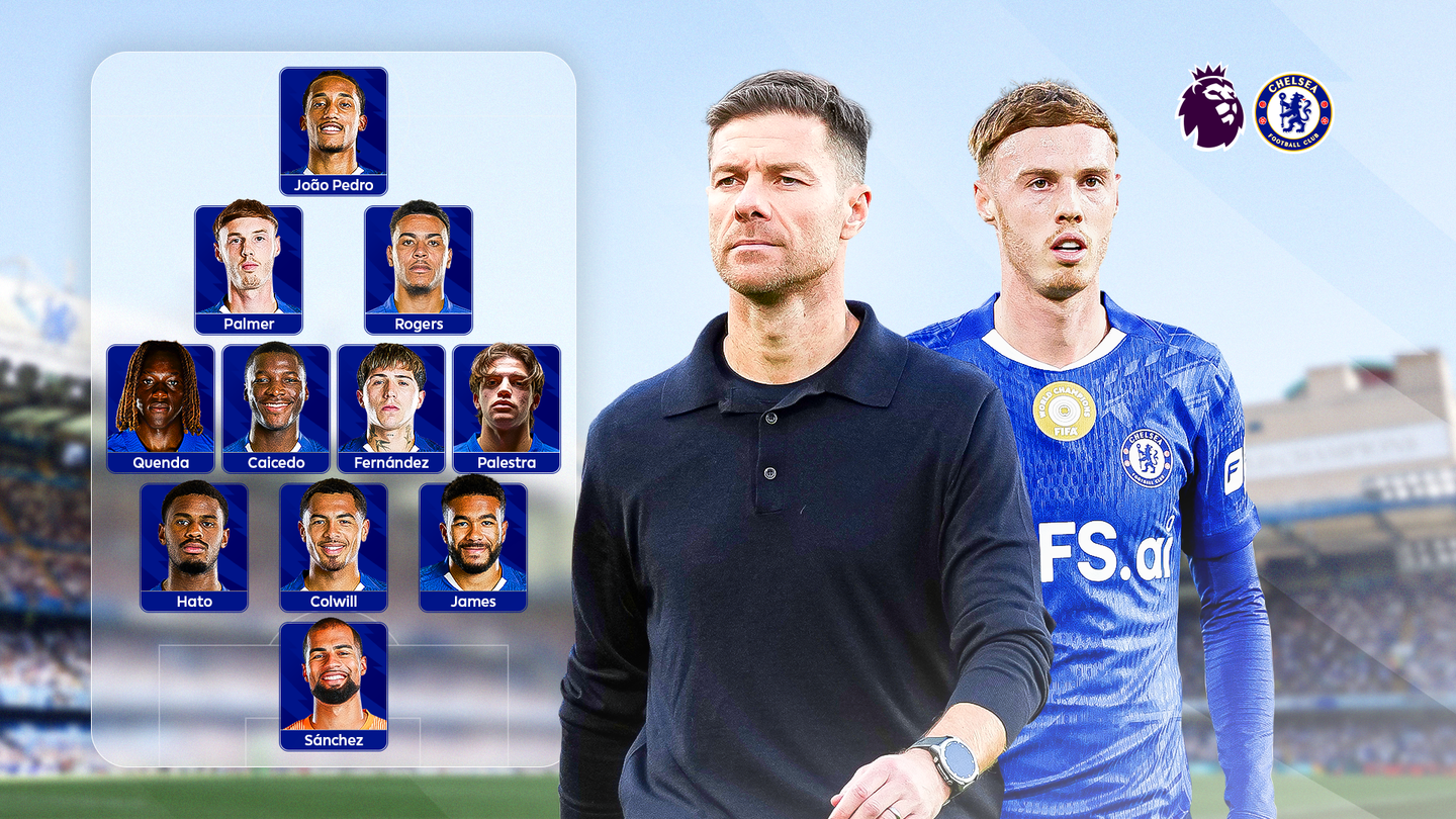 A lead image of Xabi Alonso and a predicted Chelsea line-up V3